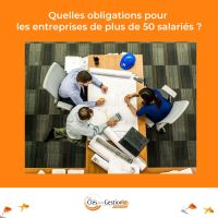 Quelles obligations pour les entreprises de plus de 50 salariés ?